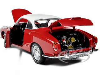 1970 VOLKSWAGEN KARMANN GHIA COUPE RED 1/24 BY MINICHAMPS 241245005 