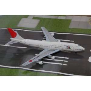  Jet X Japan Airlines JAL B747 300 Farewell Model Plane 