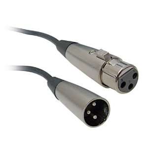  XLR 3 Pin Male to XLR 3 Pin Female Microphone Extension Cable 