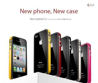 SGP iPhone 4 / 4S Case Neo Hybrid 2S Vivid Series   Reventon Yellow 