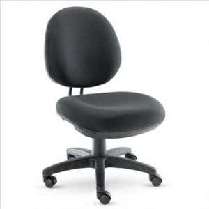  Swivel task chair with waterfall seat edge. Furniture 