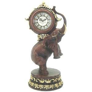  Standing Elephant Clock