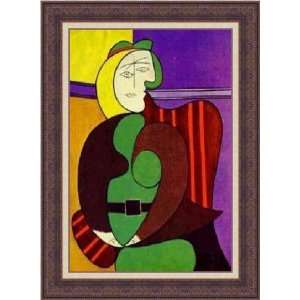  Le Fauteuil Rouge (Woman In Red Chair) by Pablo Picasso 