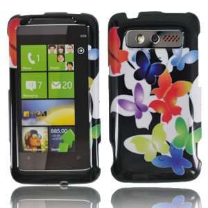  For Verizon HTC Trophy 6985 Accessory   Color Butterfly 