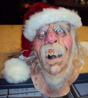 Santa Claws Claus Zombie Halloween Costume Mask Prop  