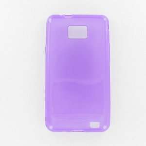  Samsung I777 Galaxy S II AT&T Crystal Skin Case Purple 