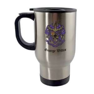  Sigma Alpha Epsilon Crest Travel Mug