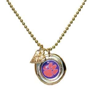    Clemson   AVA Collection Ball Chain Necklace