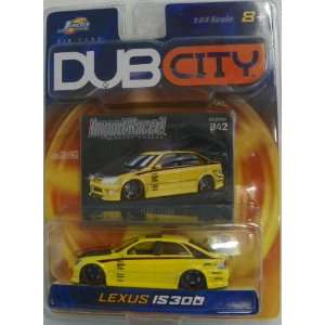 Jada Toys 1/64 Scale Diecast Dub City Import Racer Lexus Is300 No#042 