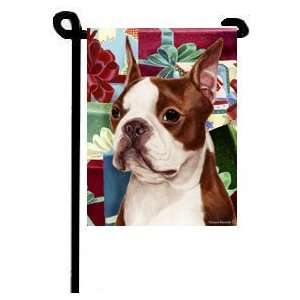   Red White Holiday Presents Christmas Garden Flag 