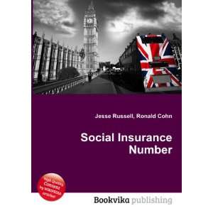  Social Insurance Number Ronald Cohn Jesse Russell Books