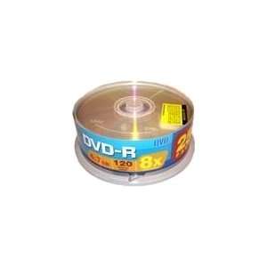  Global Marketing 8X DVDR Media 4.7GB 120mm Standard 