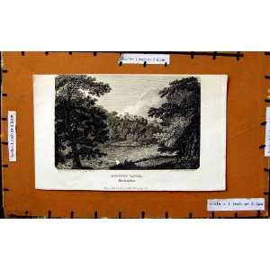   C1790 C1890 View Downton Castle Herefordshire England