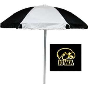  Iowa Hawkeyes 72 inch Beach/Tailgater Umbrella Sports 