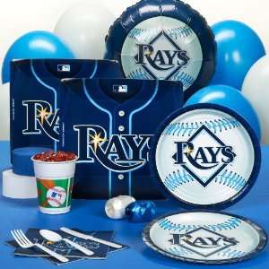   Party By AMSCAN Tampa Bay Rays Baseball Standard Pack 