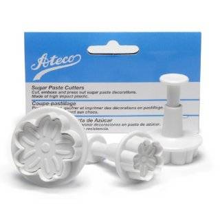  Set of 3 Sugar Paste/Modelling Clay Cutters by Ateco