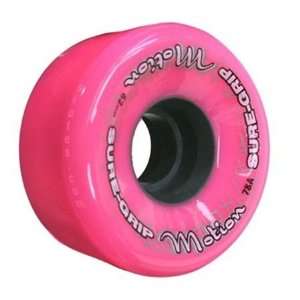  Sure Grip Motion roller skate wheels 62mm   Pink Sports 
