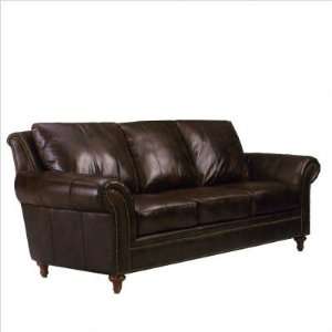   LaCrosse Furniture 8031 60 Heritage Leather Sofa Furniture & Decor