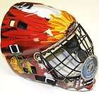   Chicago Blackhawks NHL Franklin Mini Goalie Mask Hockey Helmet Replica