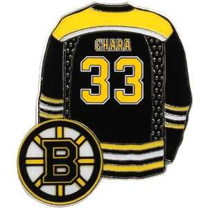    Zdeno Chara Boston Bruins #33 Jersey Player Pin