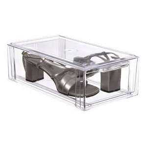  Crystal Clear Stackable Storage Drawer Small
