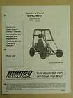 manco go kart parts  