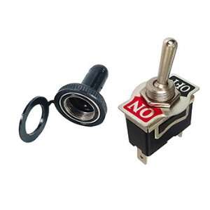  Heavy Duty Toggle Switch with Rubber Boot SPST 20 Amp 