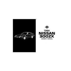 1984 NISSAN 300ZX Owners Manual User Guide Automotive