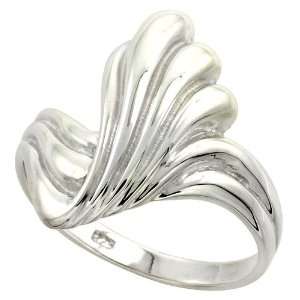  7/8 (22mm) Sterling Silver Flawless Quality High Polished 