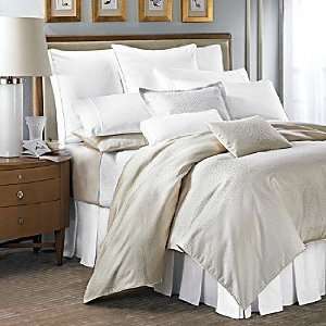 Barbara Barry dream Polished Pique Moonglow CAL. KING Bedskirt  