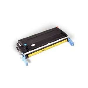   Compatible Yellow toner cartridge (C9722A) 8K page yield. Electronics