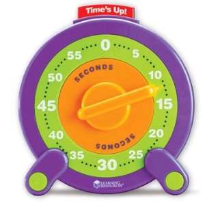  6 Pack LEARNING RESOURCES 60 SECOND JUMBO TIMER 