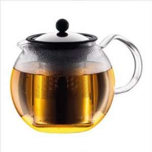  Bodum 1801 16 Assam 34 oz Tea Press with Glass Handle and 