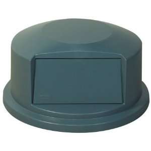  55 Gallon Brute Container Domed Lid   Gray (1/Case 