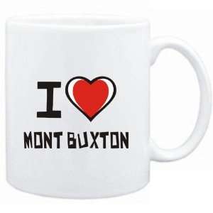  Mug White I love Mont Buxton  Cities
