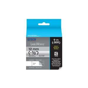  Epson LabelWorks Metallic LC Tape Cartridge ~1/2 Inch 