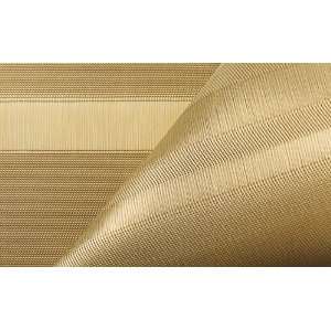  Chilewich Rectangle Tuxedo Stripe Placemat   Gold, Set of 