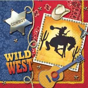  Wild Wild West Luncheon Napkins Toys & Games