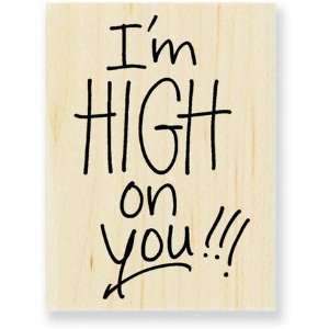  High On You   Rubber Stamps Arts, Crafts & Sewing