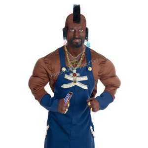    Mr T (A Team) 16pc Deluxe Fancy Dress Costume   LARGE Toys & Games