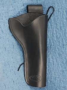 Barsony Black Leather Holster Astra 38 357 41 45 Colt 6  
