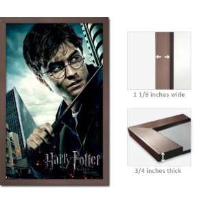  Slate Framed Harry Potter Poster Deathly Hallows Fr 1277 