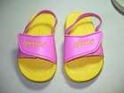 NWOT SPEEDO PINK/YELLOW THONGS, SZ 9/10, STARFISH