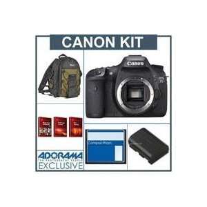  Canon EOS 7D Digital SLR Camera Body Kit, with 32GB CF 