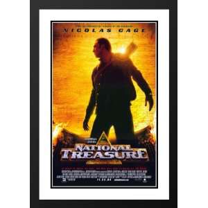  National Treasure Framed and Double Matted 20x26 Movie 