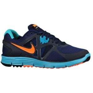 Nike LunarGlide + 3   Mens   Running   Shoes   Binary Blue/Dark 