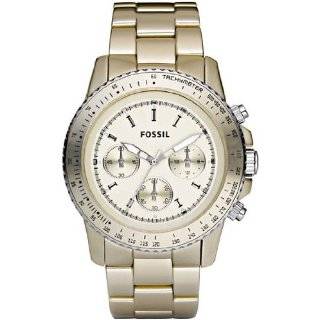 Fossil Fossil Ladies Champagne Stella Aluminum Chronograph Watch