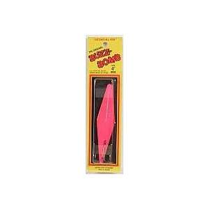  BUZZ BOMB LURE 4^ WIDE HOT PIN