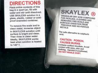 Silversmith tools SKAYLEX Pickle dry acid for .925 14kt  