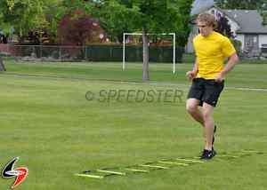   26 Speed Training Agility Ladder w/ Carry Handle & Bag  